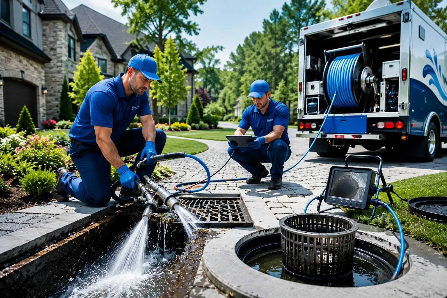 Local outdoor drain cleaning professionals in Kinsman, OH