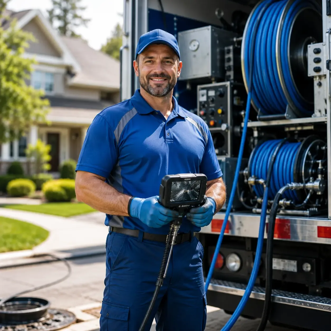 Local outdoor drain cleaning specialists in Kinsman, OH
